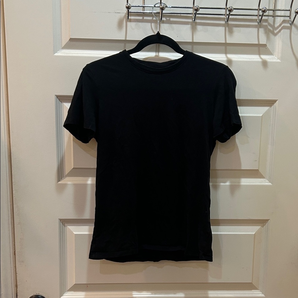 Everlane Black Women's Short Sleeve Crew Tee